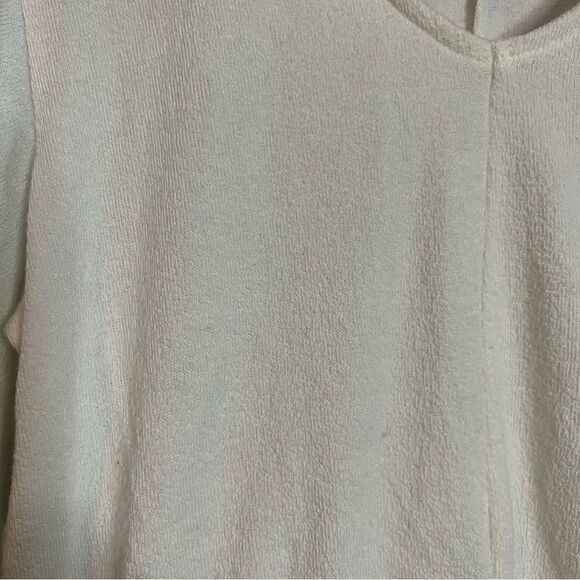 3 for $30! Alya short sleeve towel like material blouse - Picture 8 of 12